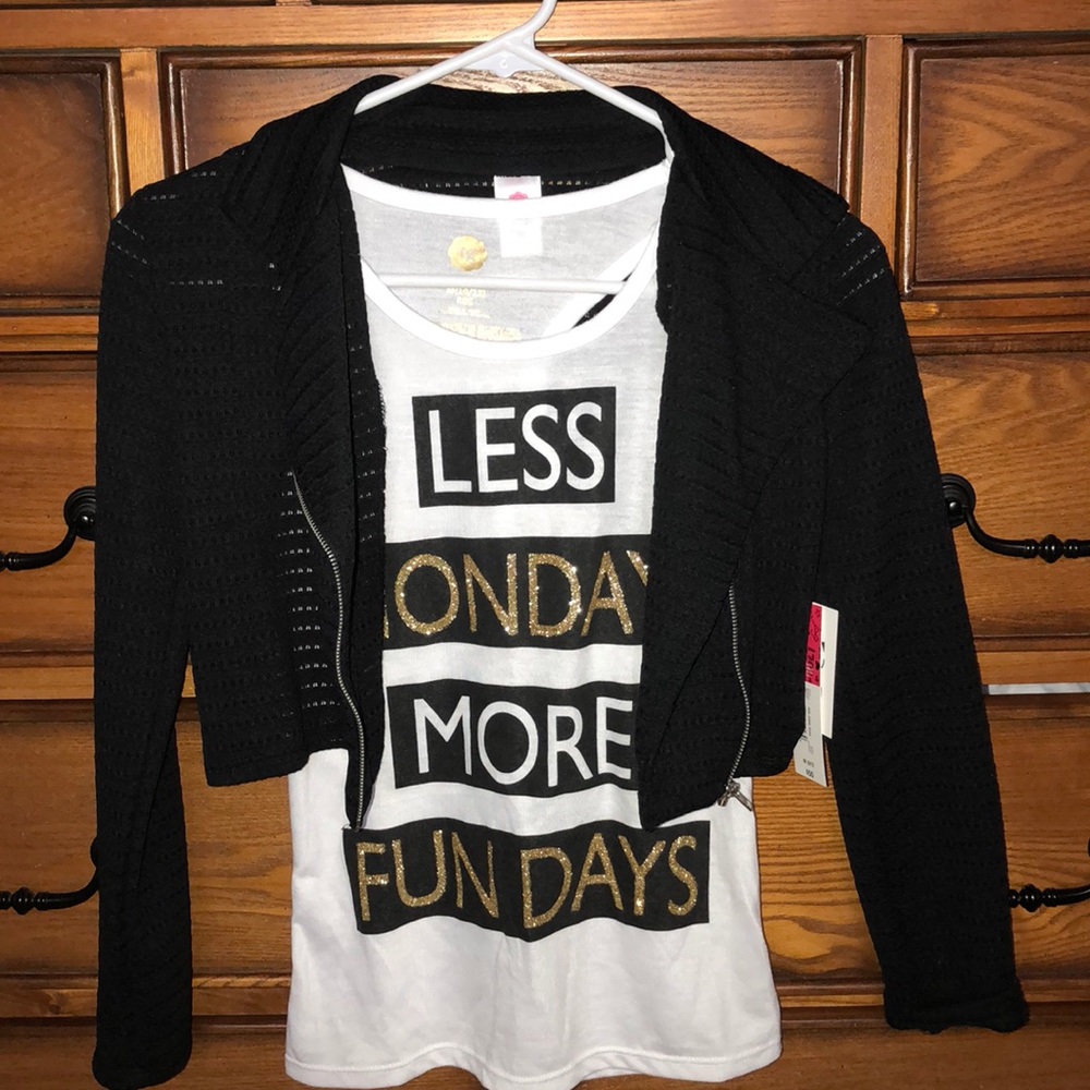 Girls jacket with tank *NWTO